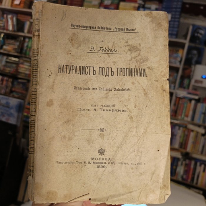 Геккель Э. Натуралист под тропиками.