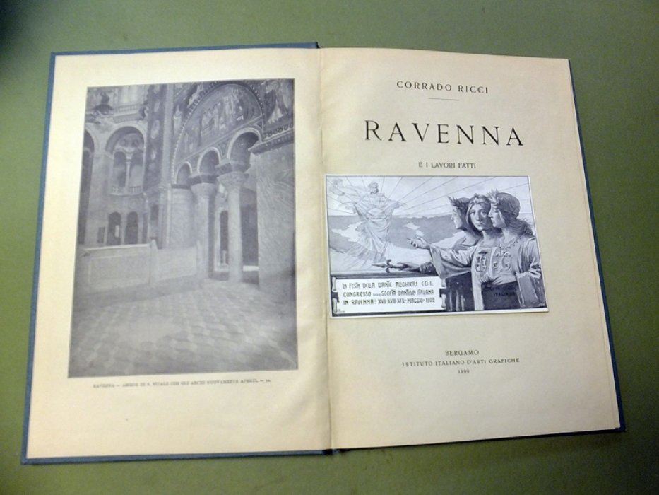 Corrado Ricci. Ravenna e I lavori fatti. (Равенна и ее памятники).