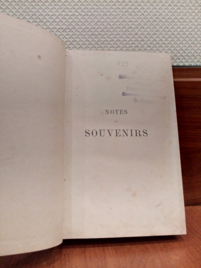 Denormandie. Notes et souvenirs. Les journees de juin 1848 - Le siege de Paris - La commune - Assemblee nationale - Quelques reflexions