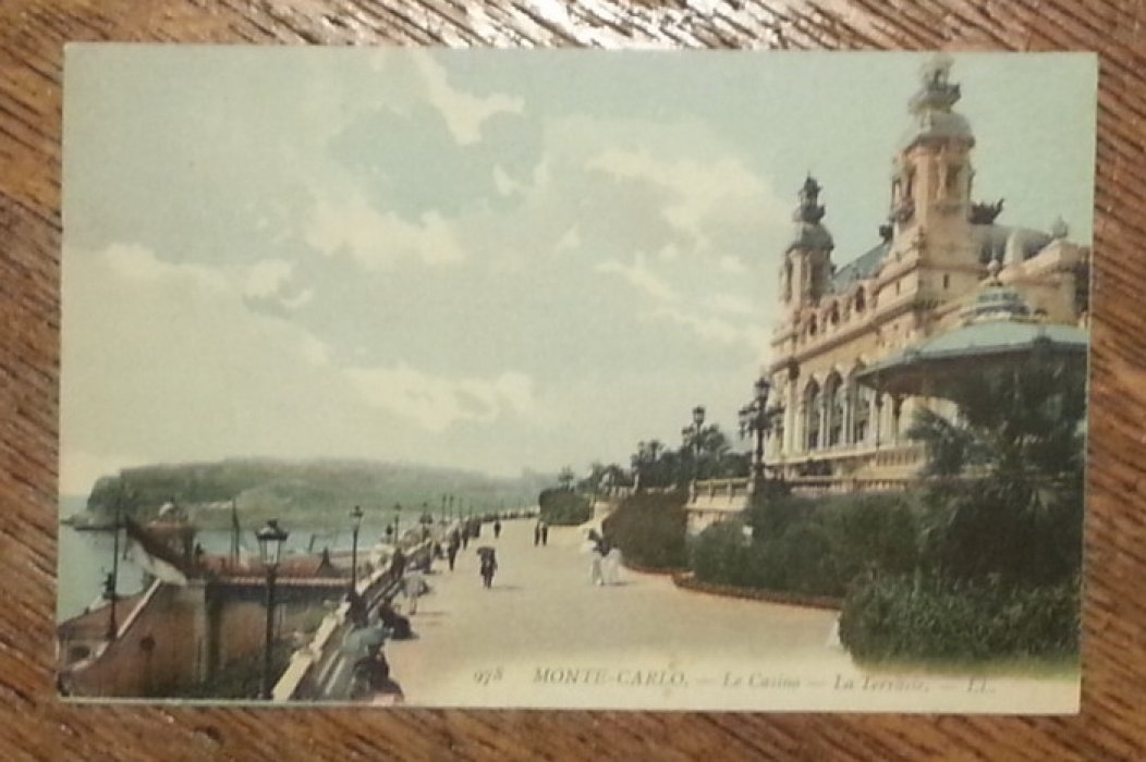 Monte-Carlo. - Le Casino - La Terrasse. Открытка