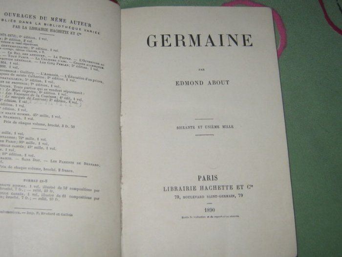About Edmond (Абу Эдмон). Germaine.