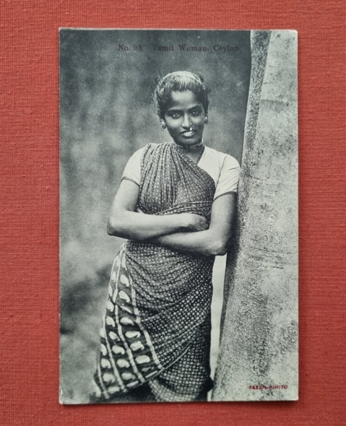 Tamil woman. Ceylon. № 93. / Тамильская женщина. Цейлон, конец 1800-х годов.
