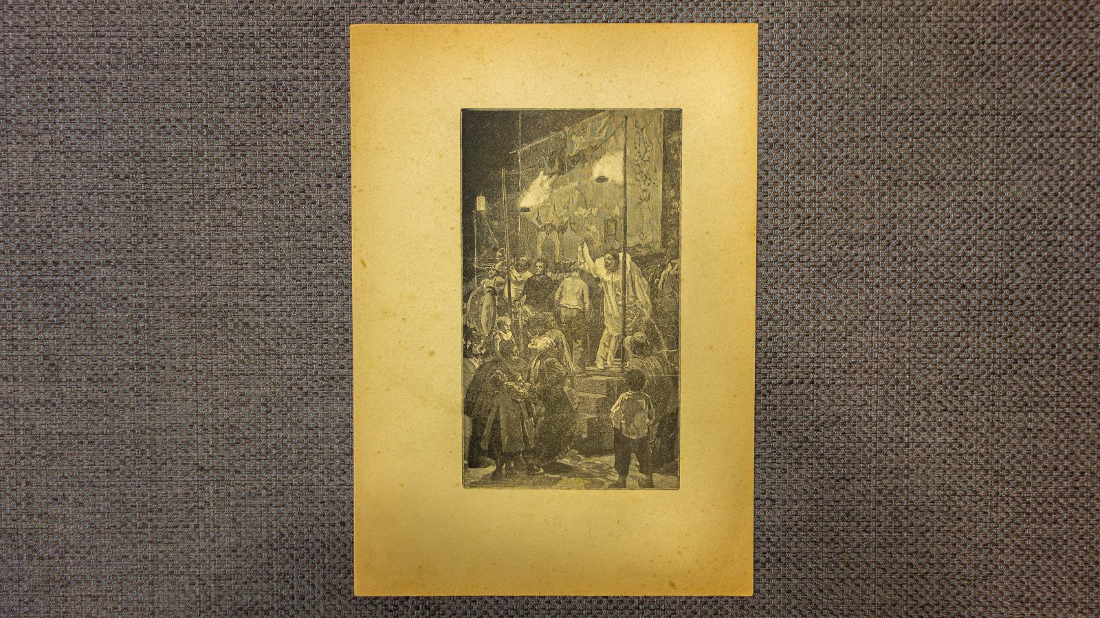 Павлов, И.Н. Бродячие артисты. С картиной В. Е. Маковского