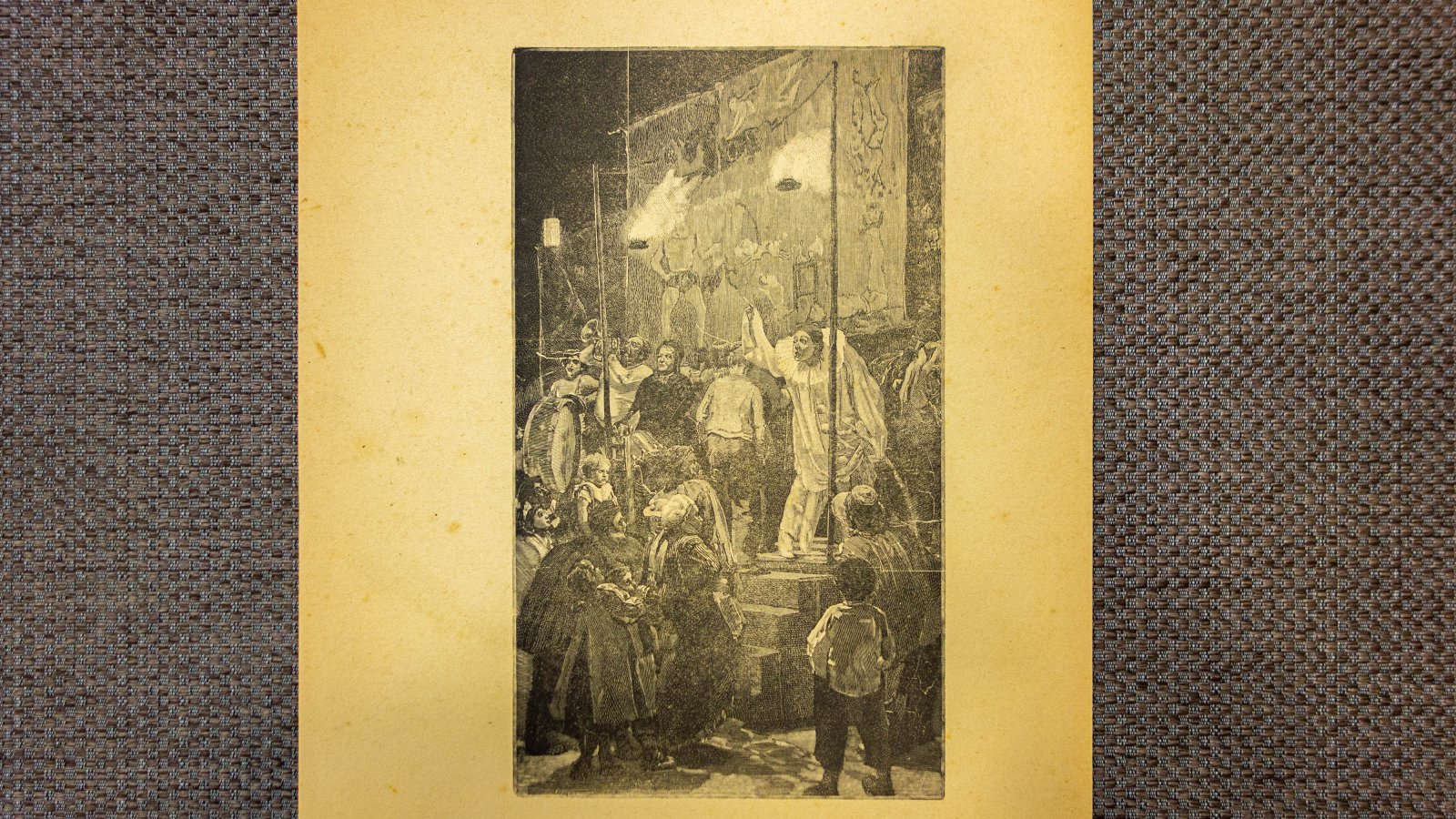 Павлов, И.Н. Бродячие артисты. С картиной В. Е. Маковского