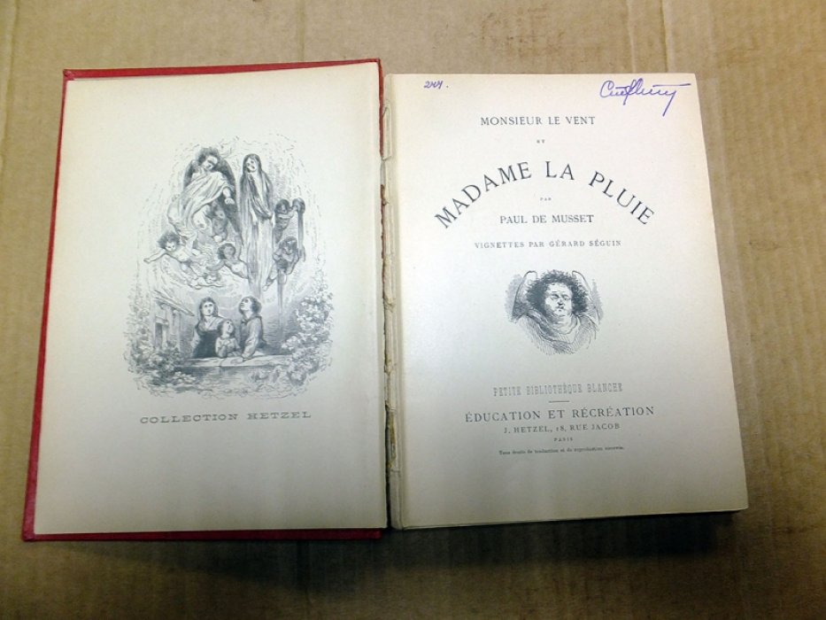 Paul de Musset. Господин Ветер и госпожа Непогода. (Monsieur le Vent et Madame la pluie).