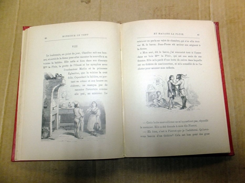 Paul de Musset. Господин Ветер и госпожа Непогода. (Monsieur le Vent et Madame la pluie).