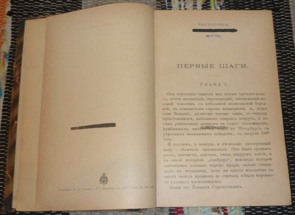 Станюкович К. М. Первые шаги. Роман.