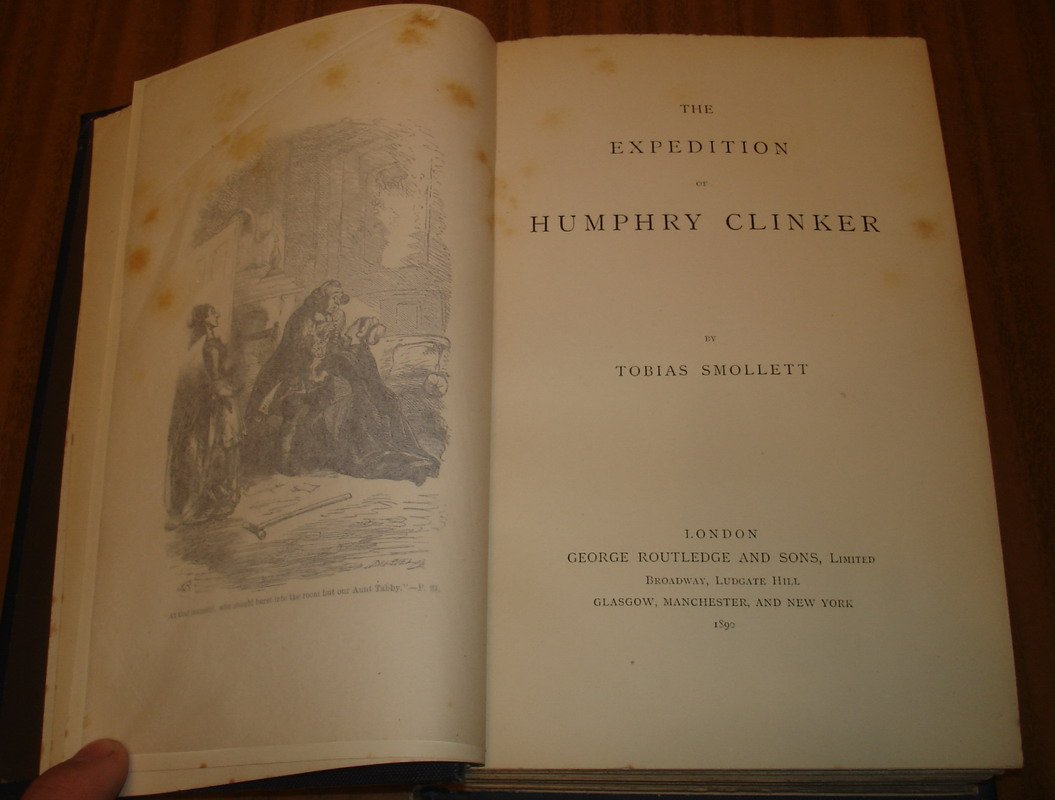 Smollett Tobias. The expedition of Humphry Clinker.