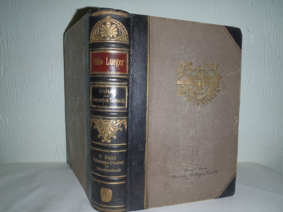 Luegers Otto( Люгер Отто). Lexikon der gesamten Technik und ihrer Hilfswissenschaften(»Лексикон всей техники и ее вспомогательных наук« В 7 томах) Техническая энциклопедия.