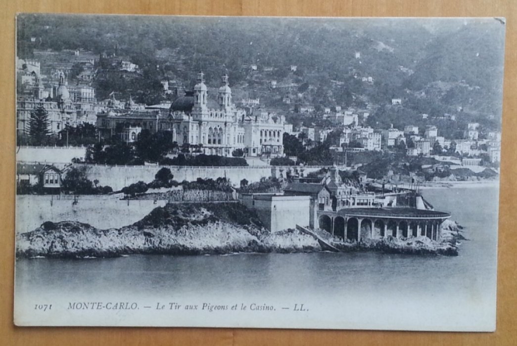 Monte-Carlo. - Le Tir aux Pigeons et le Casino. Открытка