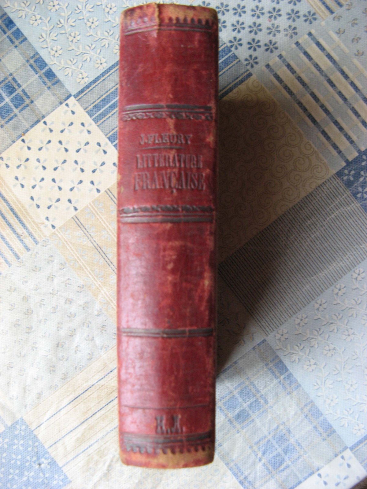 Fleury Jean. Histoire Elementaire de la Litterature Francaise.