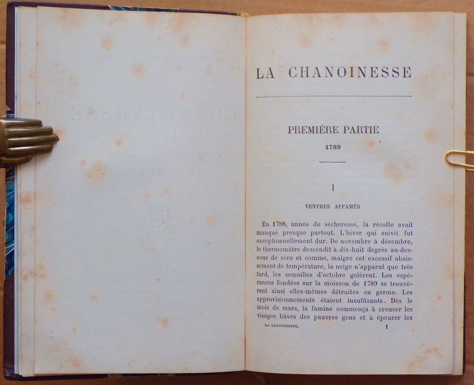 Theuriet Andre. La Chanoinesse. 1789-1793.
