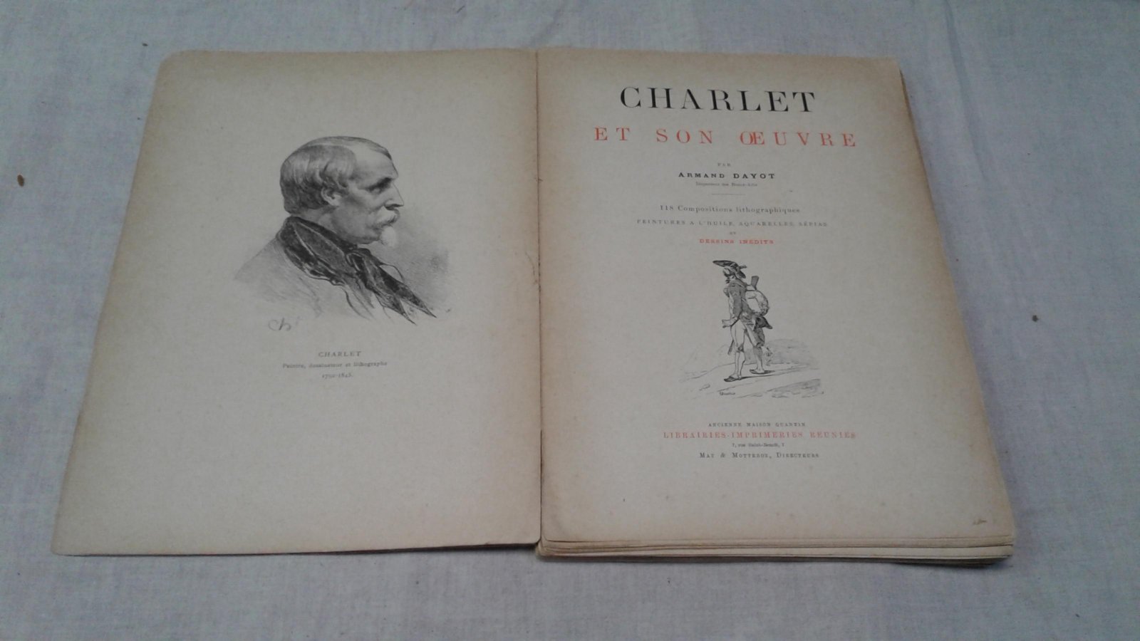 Dayot Armand. Дайо Арман. Charlet et son oeuvre. Шарле и его творчество.