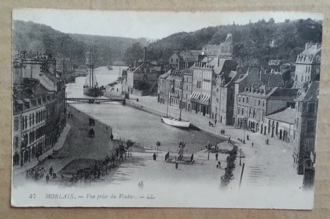 Morlaix. - Мгу prise du Viaduc. Открытка