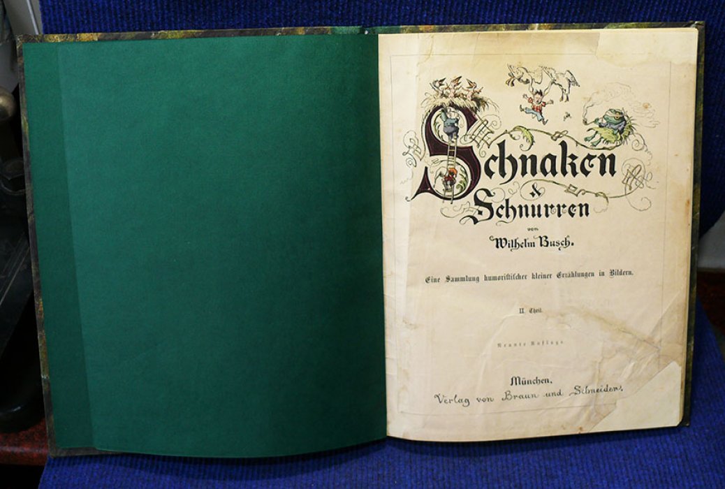 Busch Wilhelm. Schnaken & Schnurren von Wilhelm Busch.