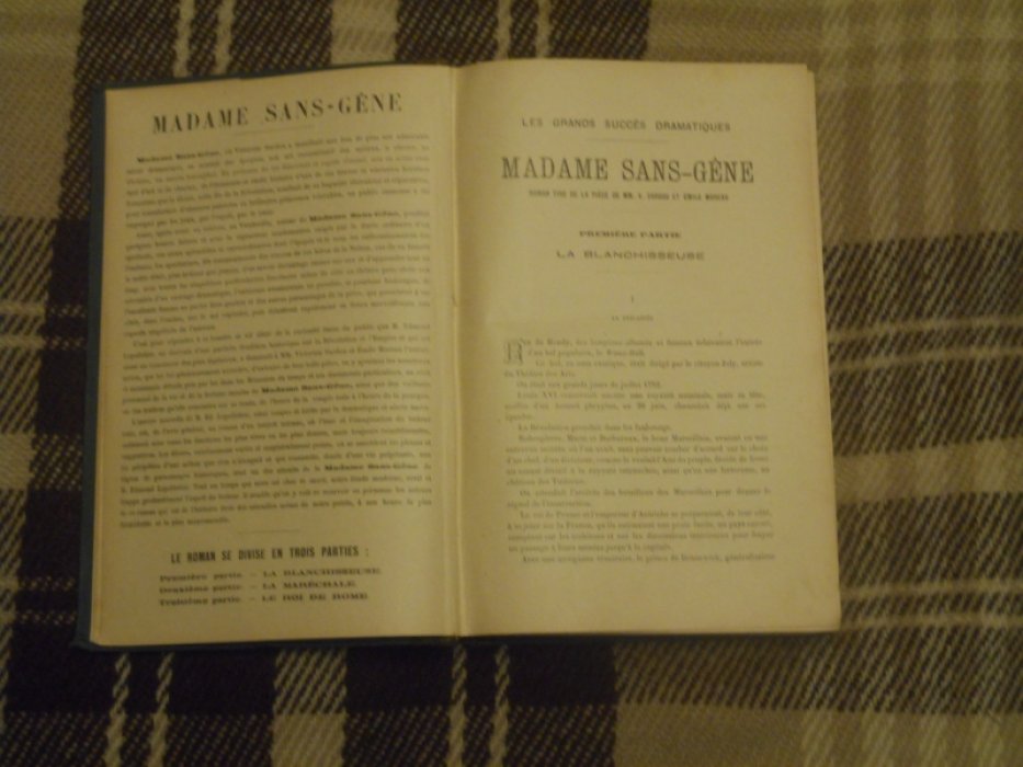 Lepelletier Edmond. Madame Sans-Gene.