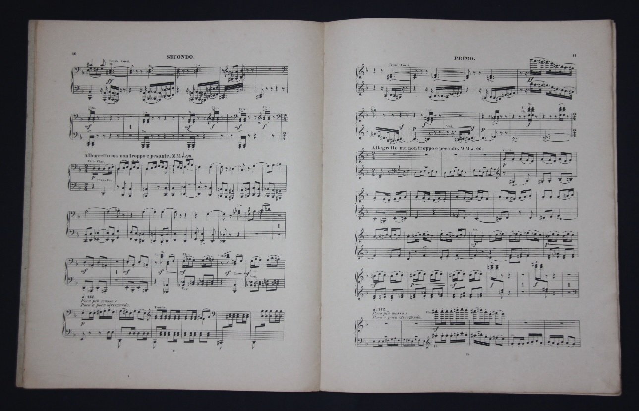 Римский-Корсаков Н.А. Сказка для большого оркестра (Ор. 29). Авторское переложение для фортепиано в четыре руки. /Ноты/.
