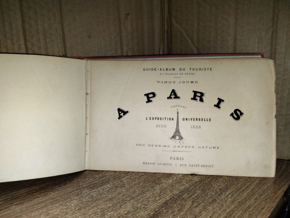 Constant de Tours. Paris et lExposition de 1889. 200 drawings