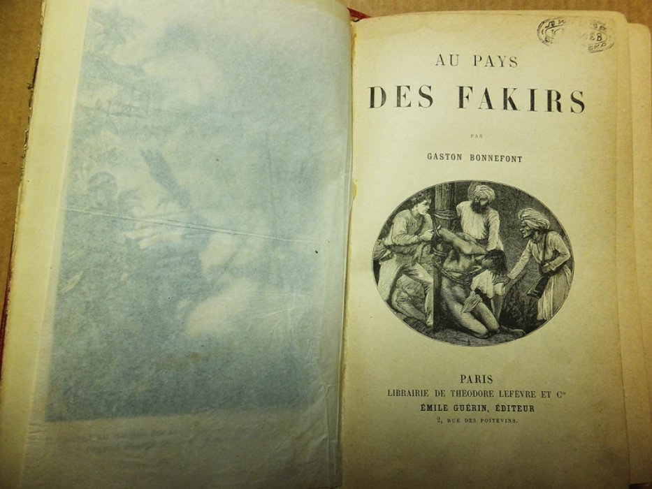 Gaston Bonnefont. Au Pays Des Fakirs (В стране факиров).