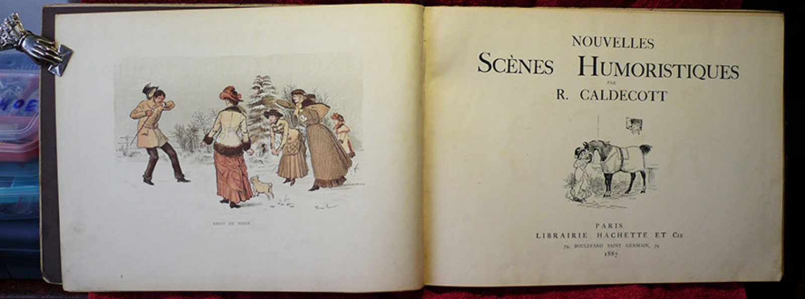 Caldecott R. Nouvelles Scenes Humoristiques par R. Caldecott.