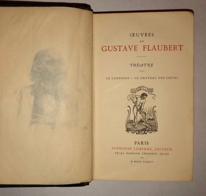 Гюстав Флобер. Theatre: Le candidat. Le chateau des coeurs / Театр: Кандидат. Замок сердец