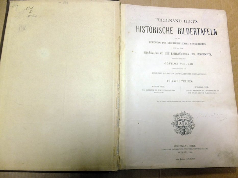 Ferdinand Hirt. Иллюстрированный атлас истории человечества.