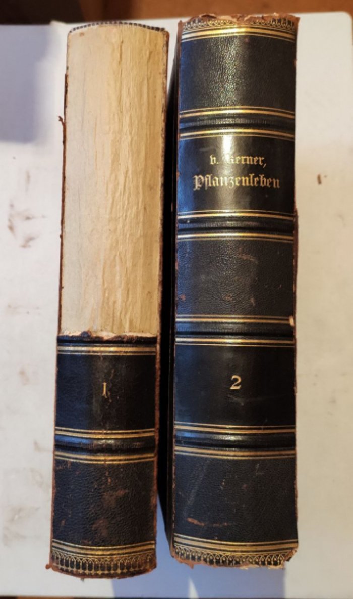 Anton Kerner von Marilaun. Pflanzenleben. Zwei (2) B?nde. Band 1: Gestalt und Leben der Pflanze. Band 2: Geschichte der Pflanzen.