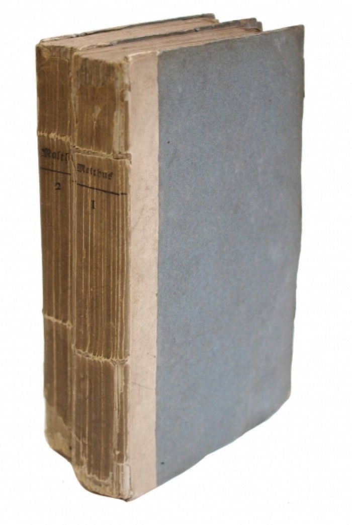 Томас Роберт Мальтус. Опыт о законе народонаселения (немецкое издание, 1806)