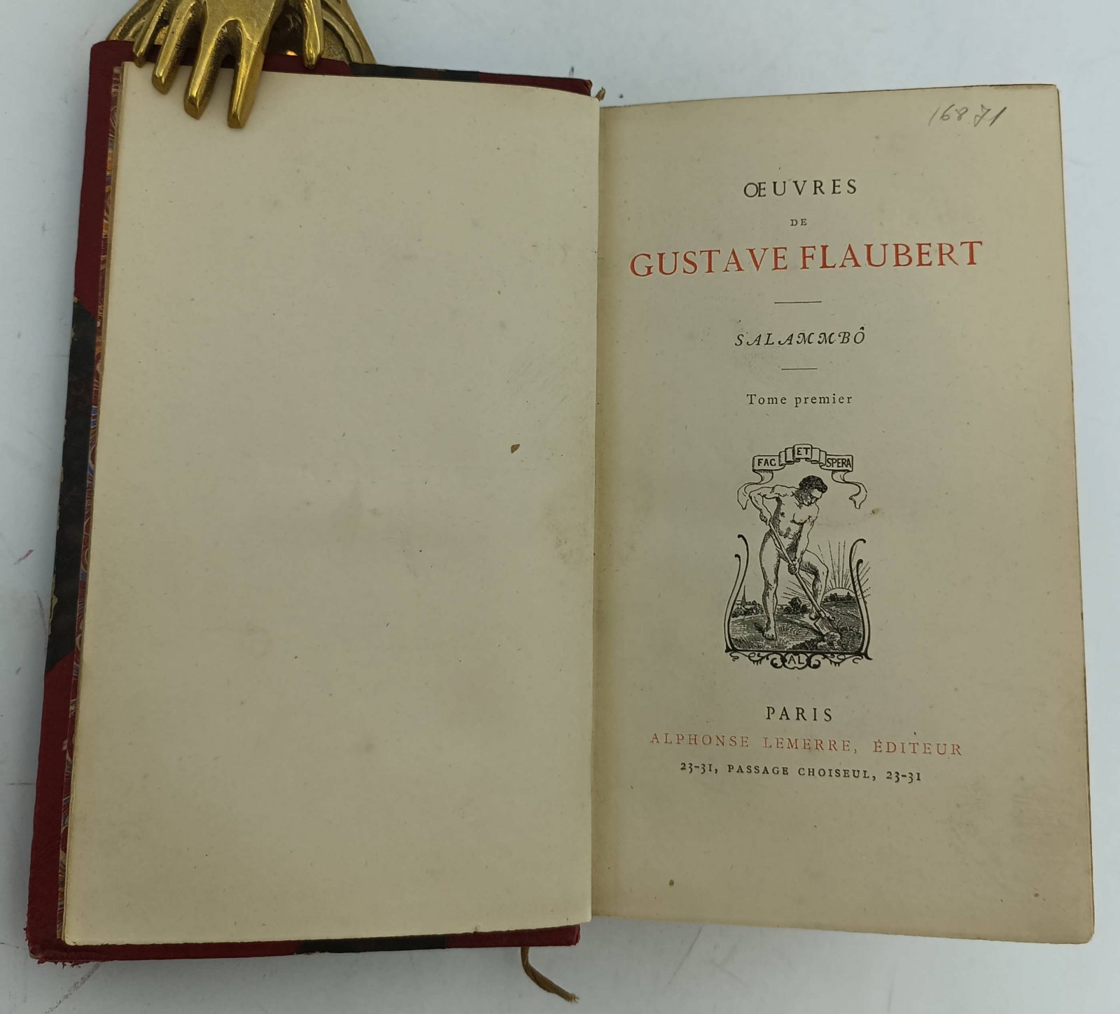 Флобер Г. Сочинения. Т.1. Саламбо.