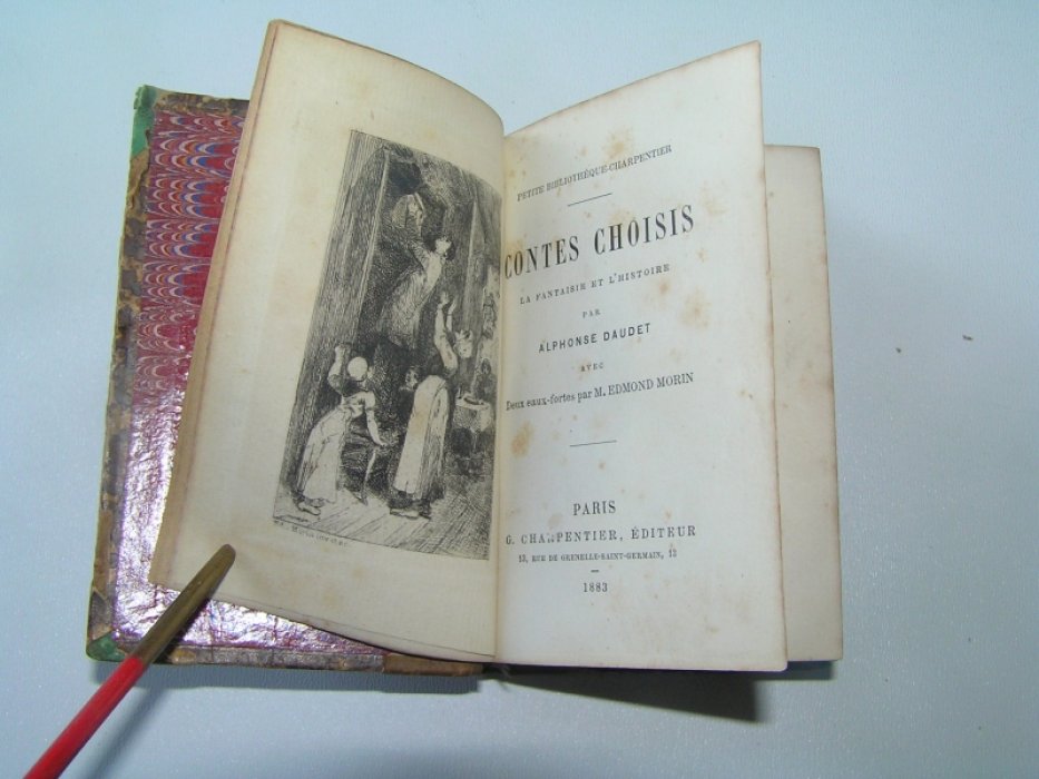 Доде Альфонс. Избранные сказки, фантазии и истории. CONTES CHOISIS, LA FANTAISIE ET L`HISTOIRE ?