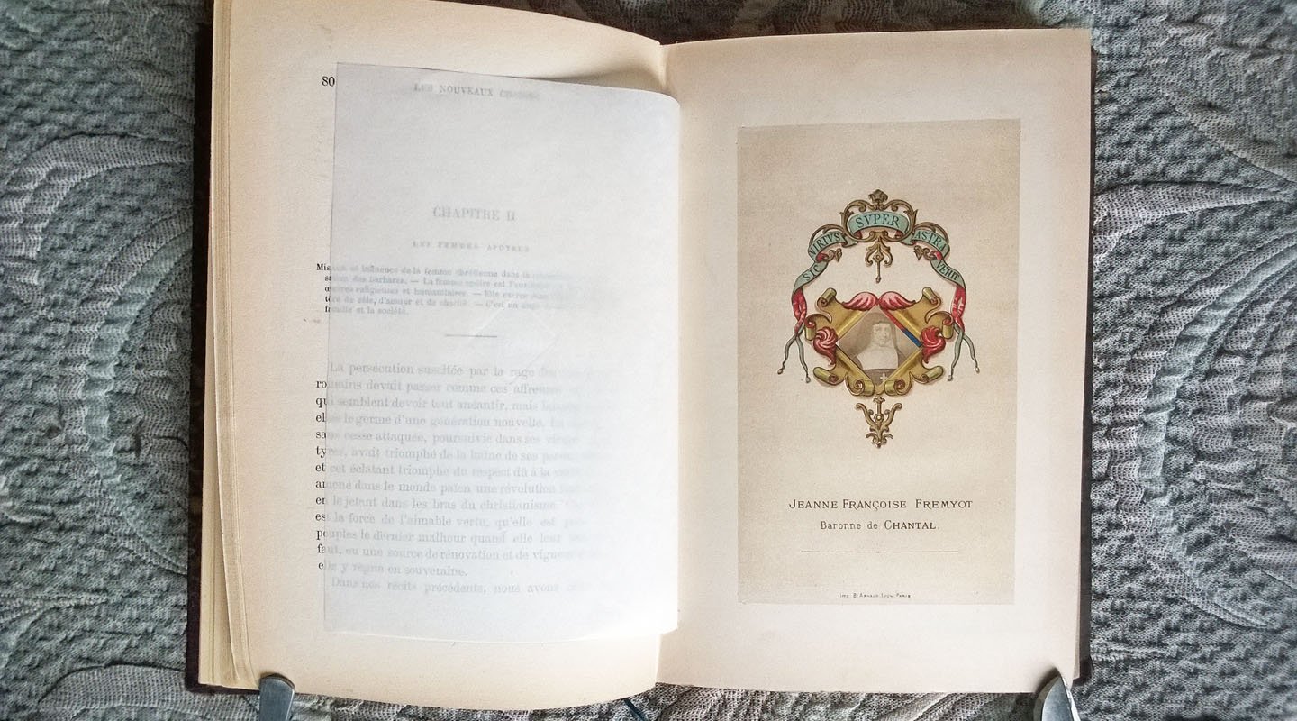 L`Abbe Edouard [Аббат Эдуард]. Новые крестоносцы или миссия и религиозно-моральное и политическое влияние женщины-христианки перед лицом наших социальных болячек, в первую очередь безбожной школы и развода. Труд, посвященный французским дамам.