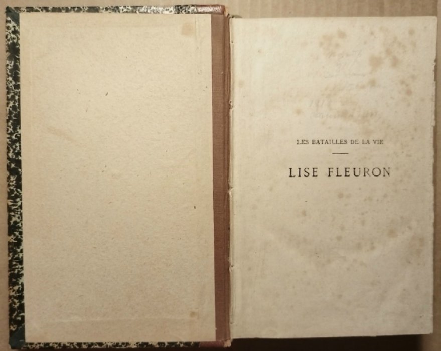 Georges Ohnet./ Жерж Оне. Lise Fleuron./ Лиза Флагман.