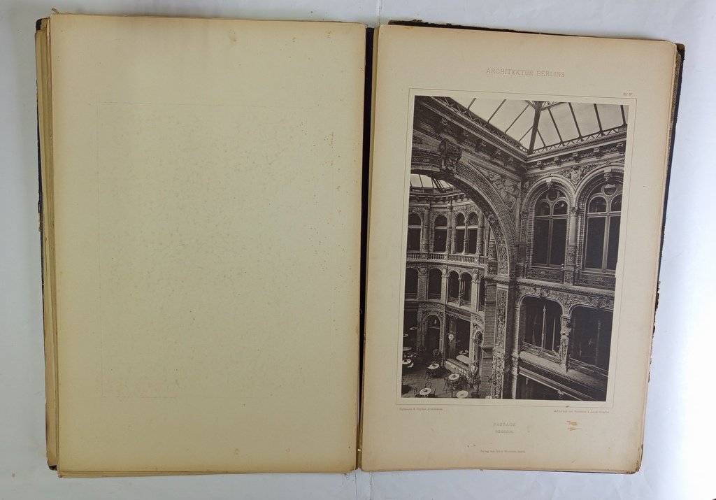 Licht, Hugo. Architektur Berlins: Sammlung Hervorragender Bauausf?:hrungen der Letzten Jahre: Mit Hundert Tafeln