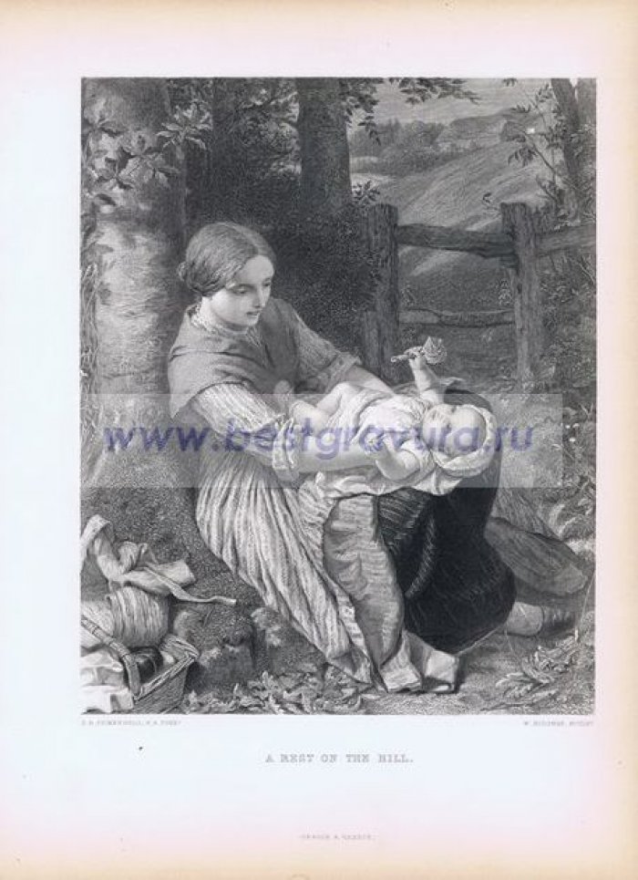 Риджуэй, Уильям (Ridgway, William): Пикерсгилл, Фредерик Ричард (Pickersgill, Frederick Richard). Отдых на холме.