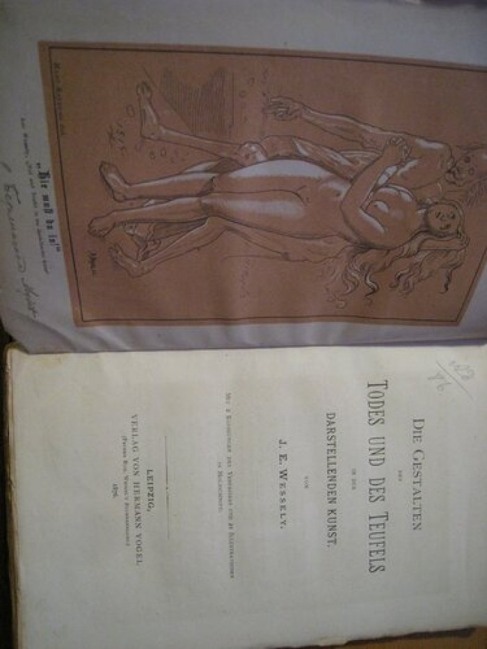 Wessely J. E. Die Gestalten des Todes und des Teufels in der darstellenden kunst.