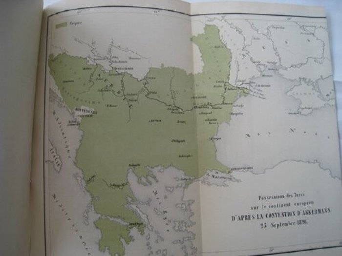 Strelbitsky. Possessions des turcs sur le continent europeen de 1700 a 1879.