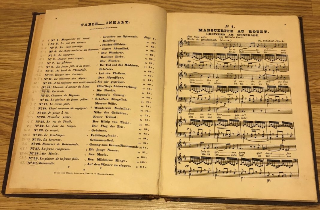 Шуберт: 30 избранных мелодий. Издание для низких голосов.( Schubert: 30 m?lodies choisies. edition pour voix graves.)