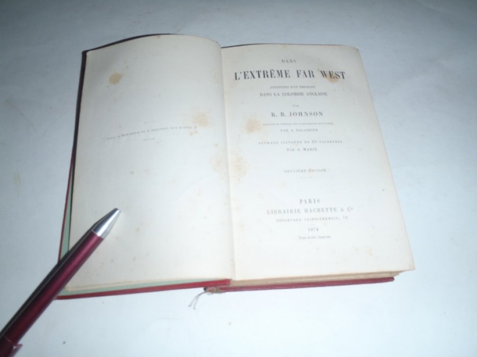 Johnson R.B. Dans L extreme far west.