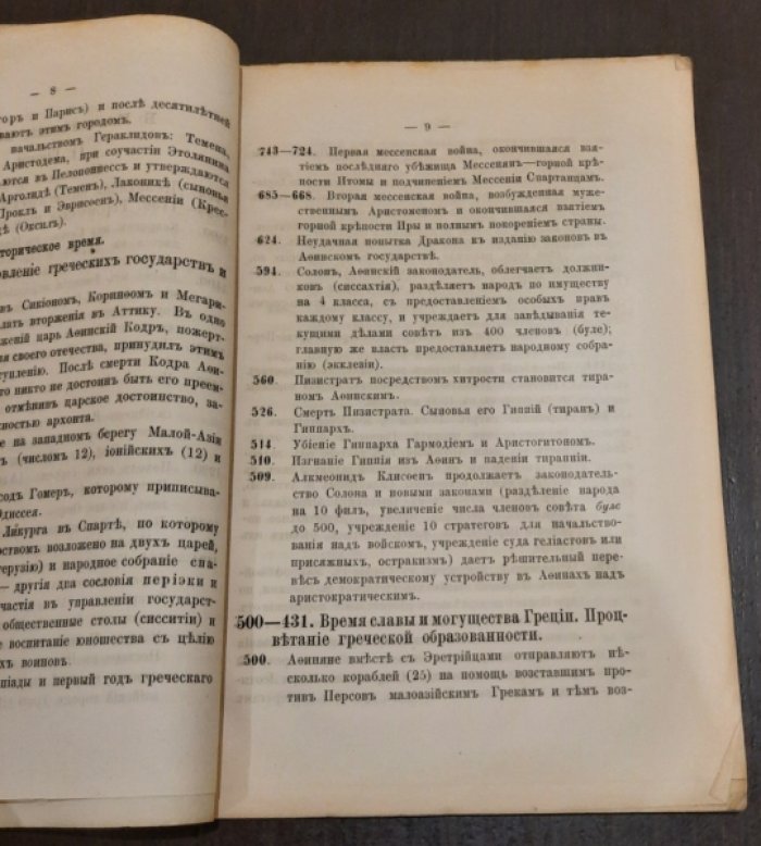 Добряков А. Исторические таблицы. Подробный исторический конспект.