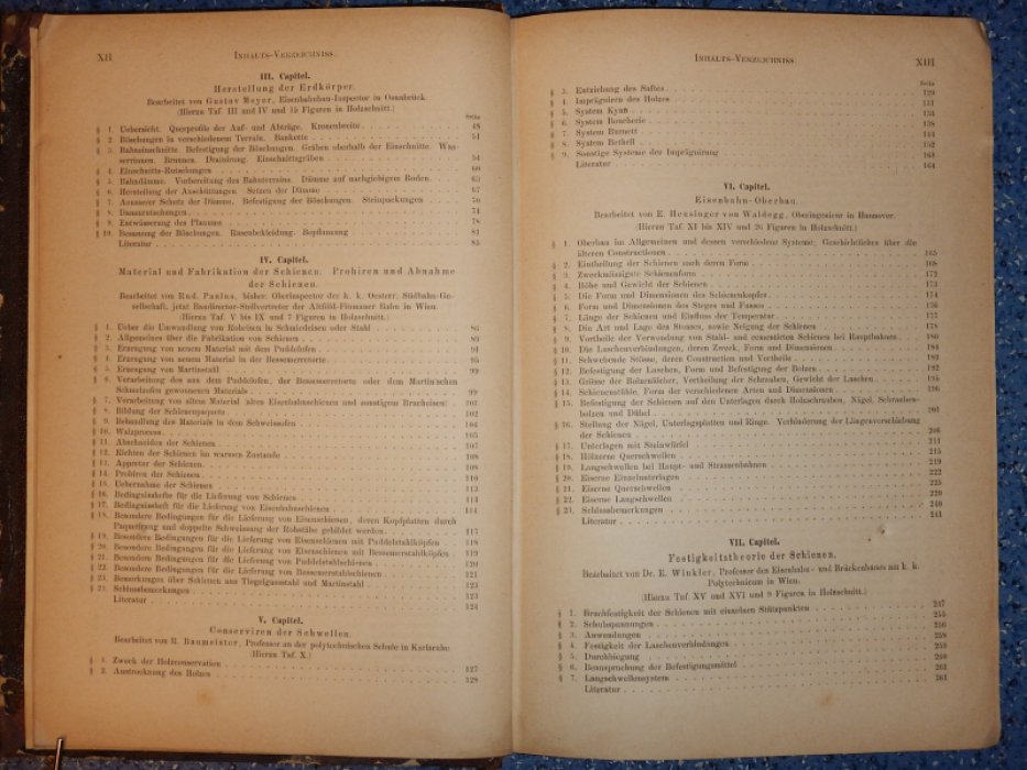 Heusinger W. Handbuch fur specielle Eisenbahn-Technik. Руководство к специальным железнодорожным технологиям. Том 1. Der Eisenbahnbau. Строительство железных дорог.