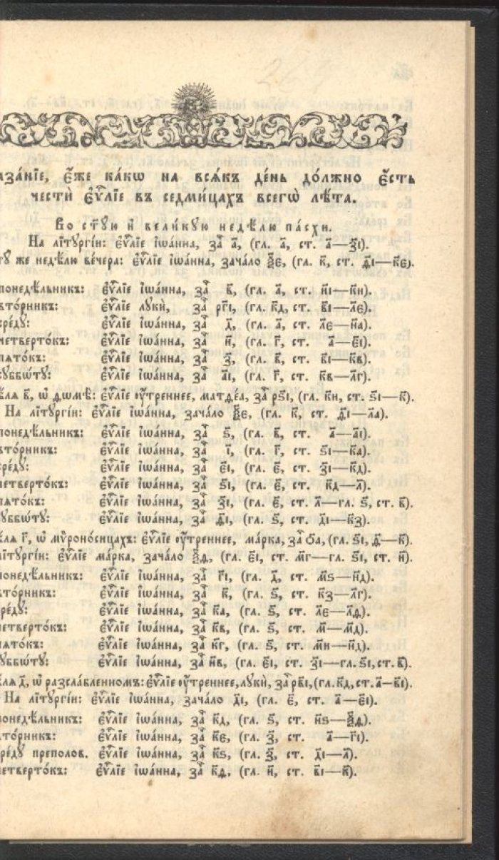 Святое Евангелие от Матфея, Марка, Луки и Иоанна на церковно-славянском языке (дореволюционное издание)