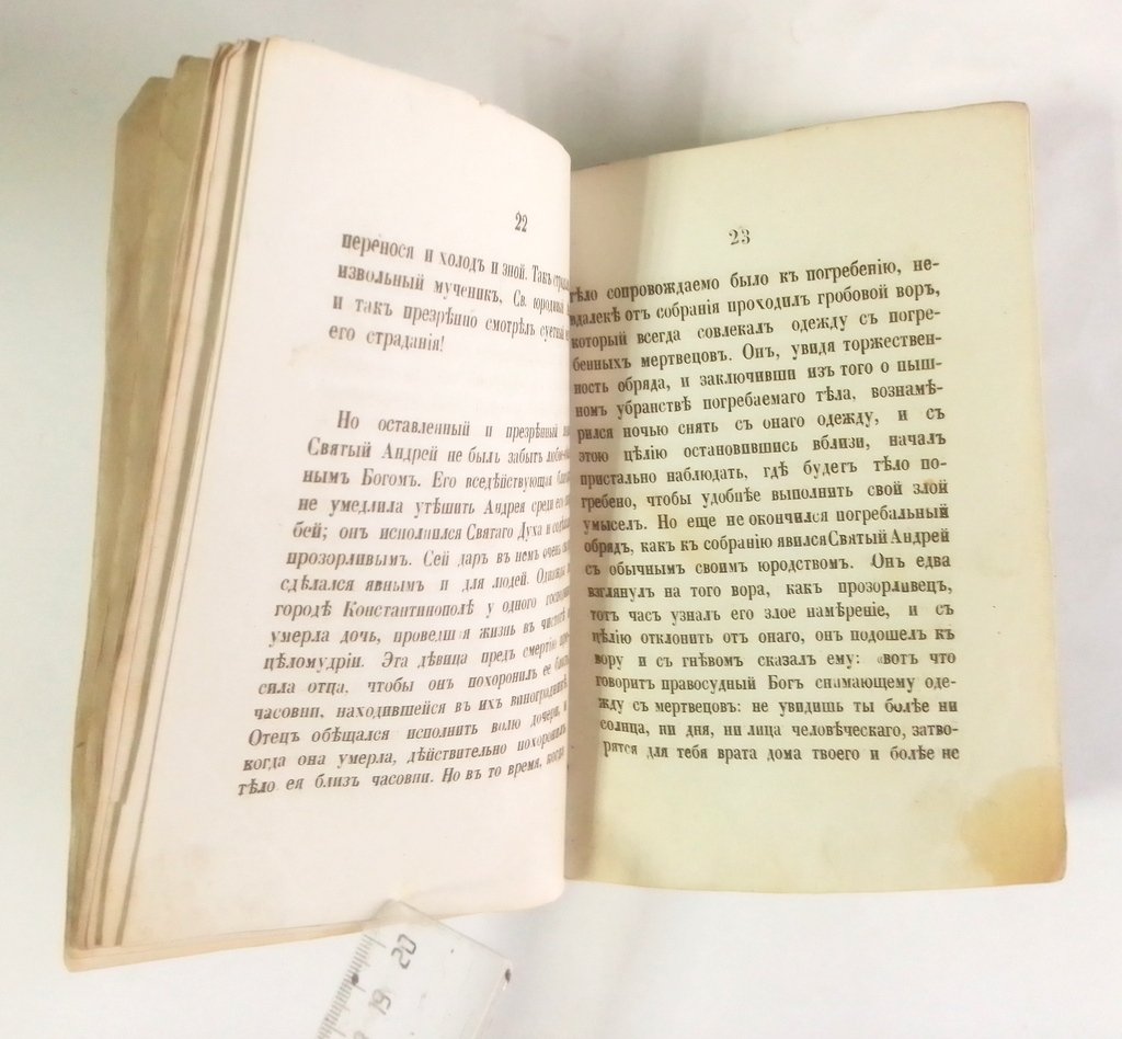Житие святого Андрея Христа ради юродивого.