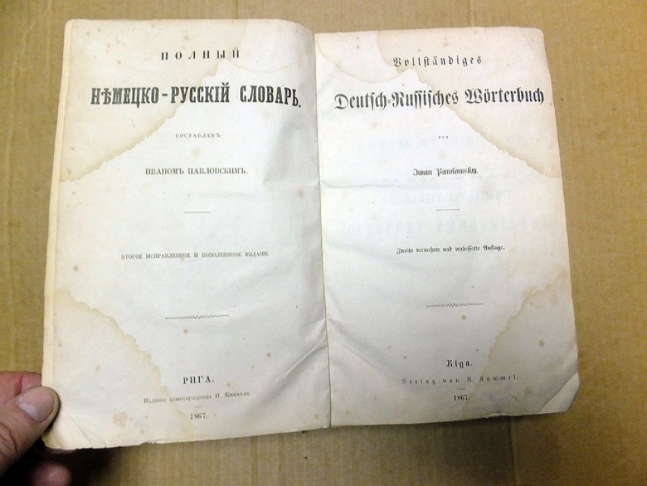 Павловский И.Я. Полный немецко-русский словарь.