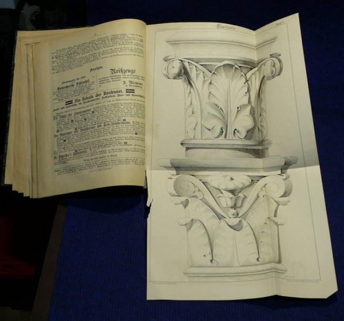 Haarmann`s F.L. Zeitschrift fur Bauhandwerker unter Mitwirkung der Lehrer der Baugewerkschule Holzminden. №1-12.