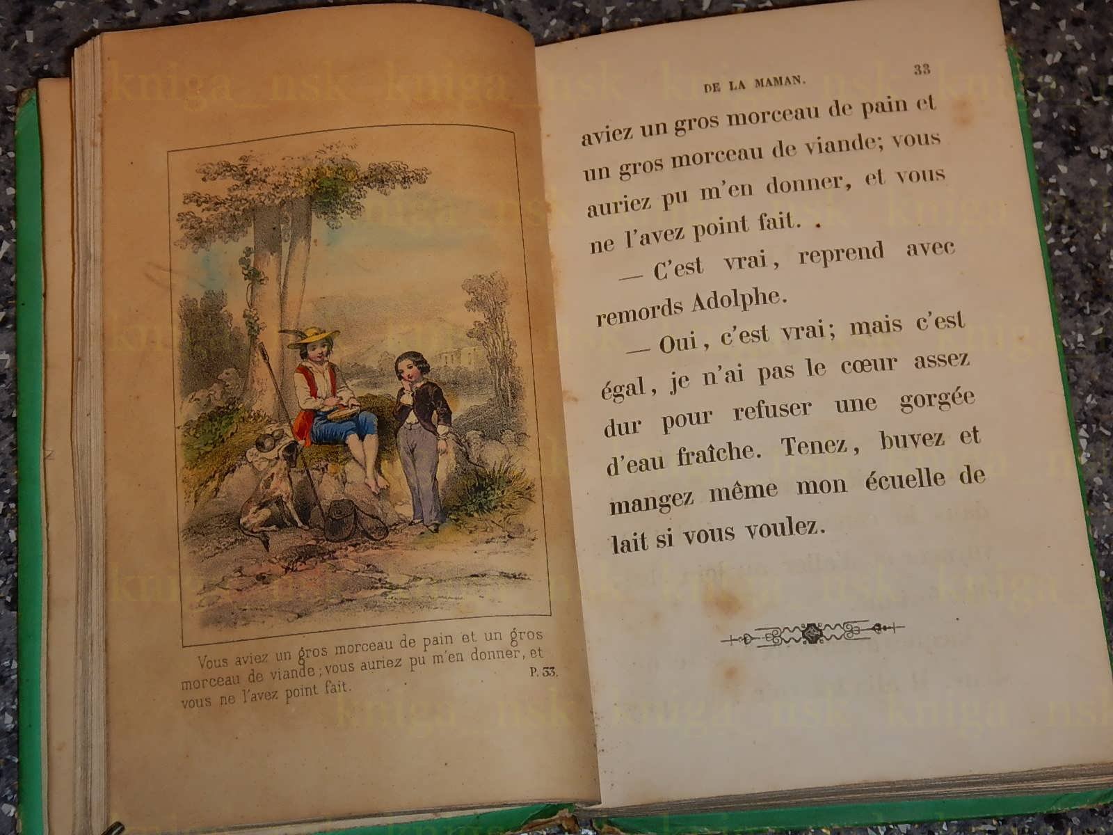 Blanchard M.A. Les recits de la maman. Мамины рассказы.