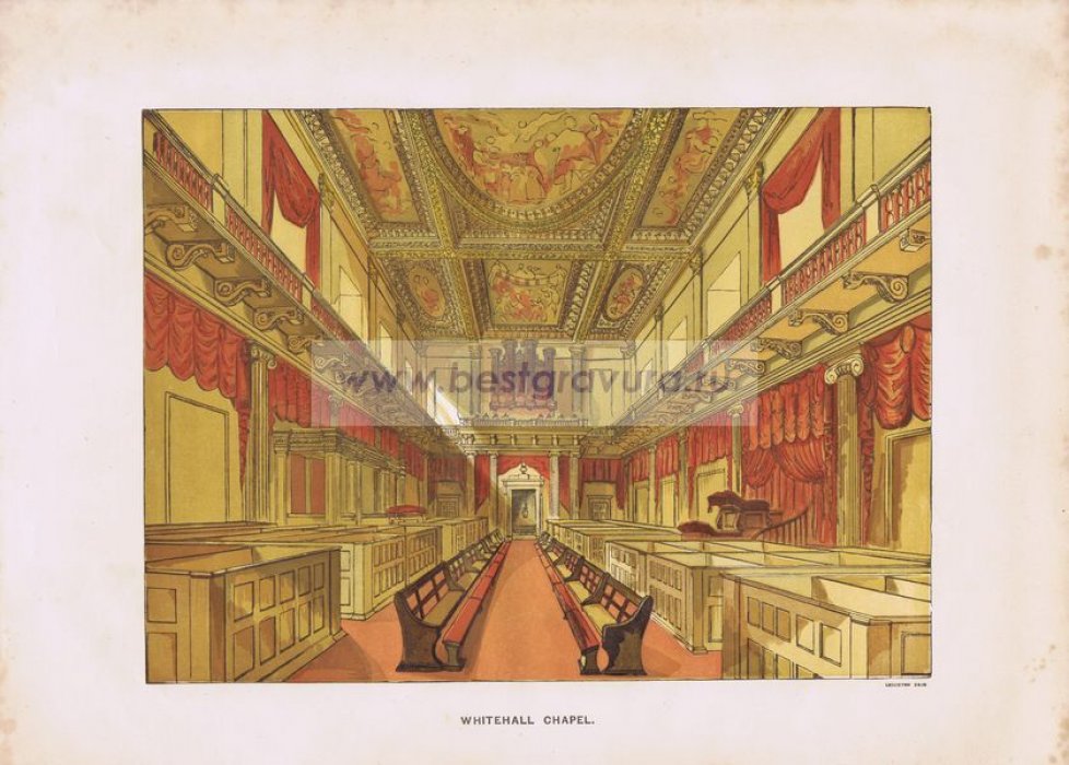 Братья Лейтон (Leighton Bros (Leighton, Charles Blair: Leighton, George Cargill)). Часовня Уайтхолла.