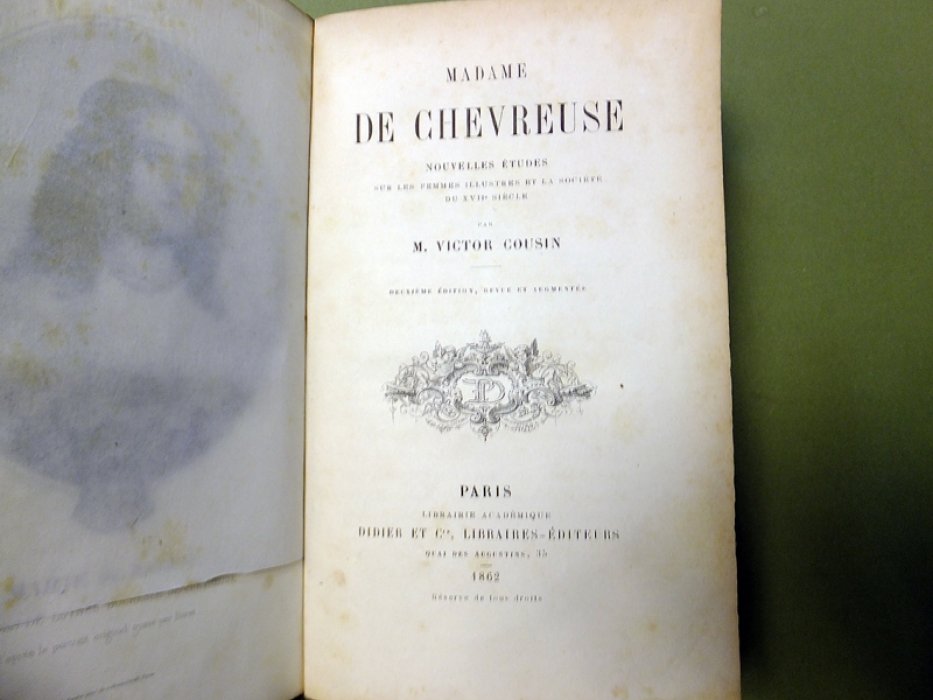 Кузен Виктор (Cousin Victor). (Madame de Chevreuse) Мадам де Шеврез: новые исследования выдающихся женщин и общества семнадцатого века.