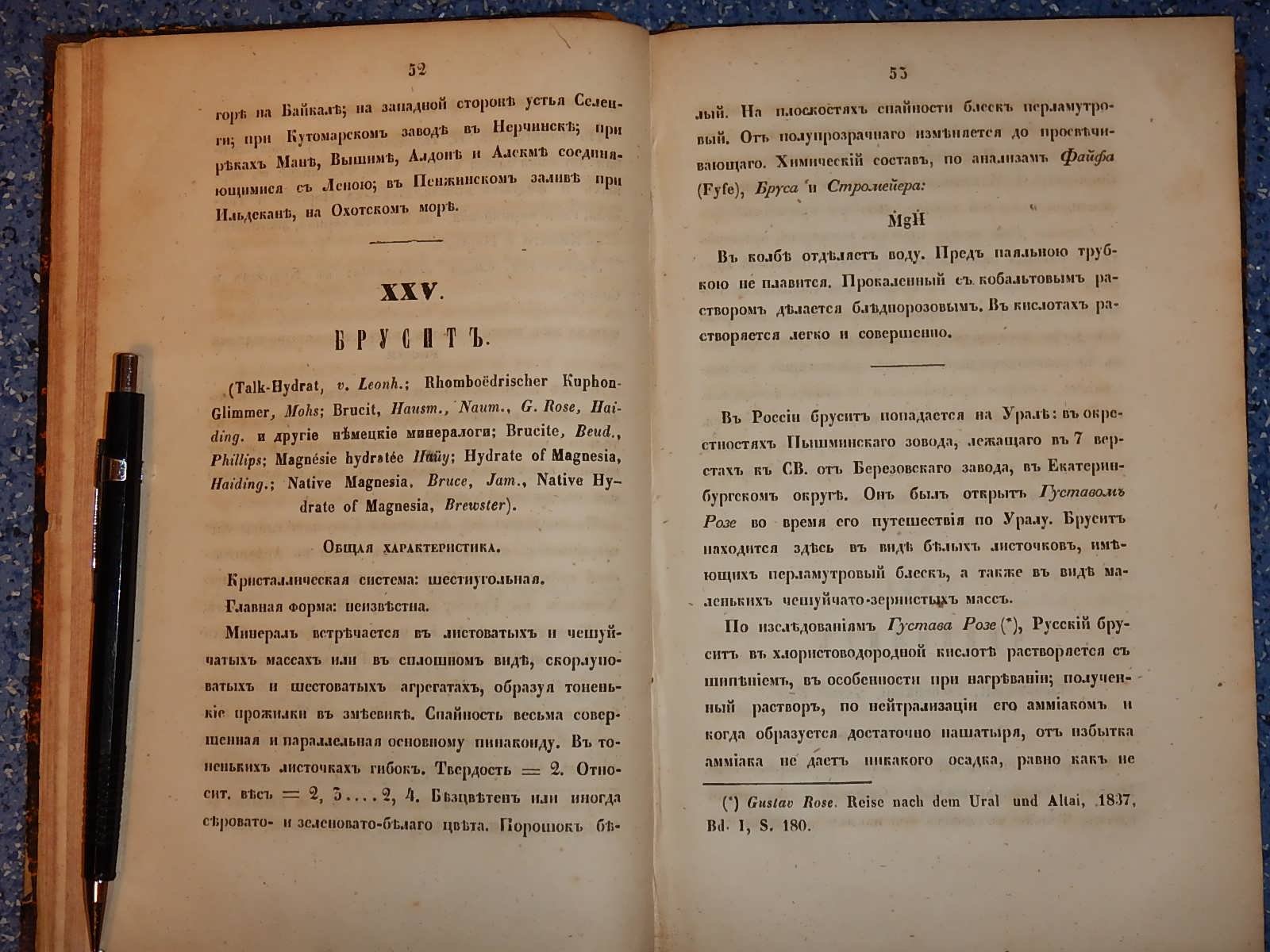 Кокшаров Н. Материалы для минералогии России.