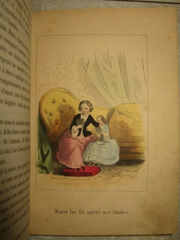 Madame de Sainte-Marie (Mme de Plagniol).Мадам де Сент-Мари (г-жа де Планьоль) L`education d`une poupee ou la politesse enseignee sous formes de scenes enfantines.Воспитание куклы или вежливость  в виде детских сцен.