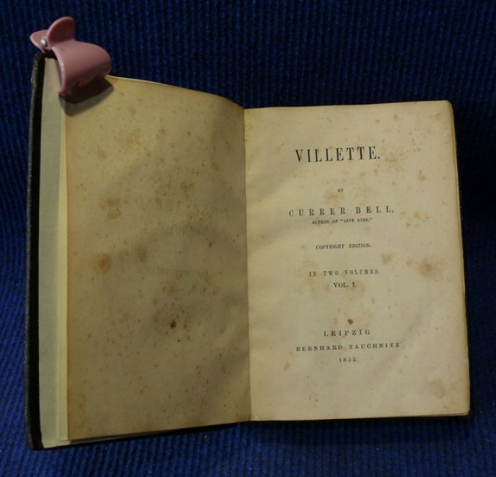 Currer Bell. Villtte. В двух томах.